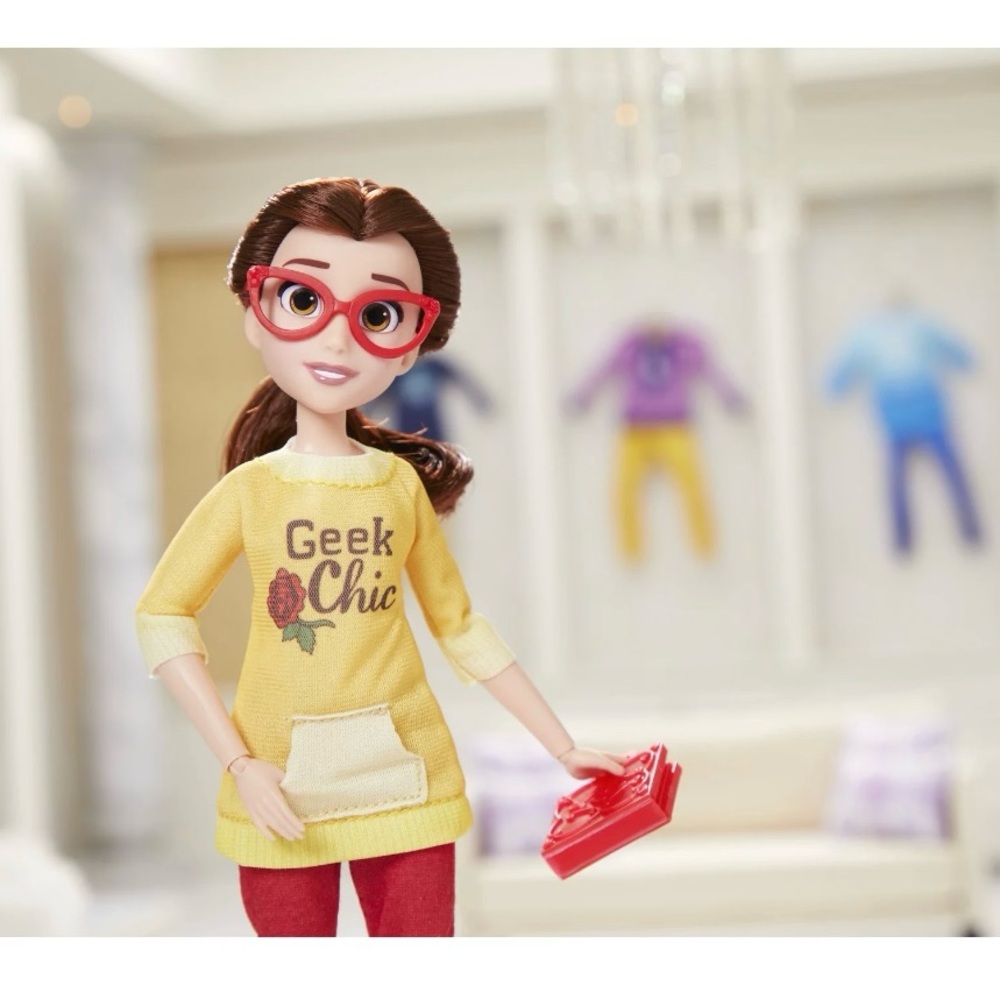 Disney Princess Comfy Squad Belle Doll “ Ralph Breaks The Internet” - Picture 9 of 12